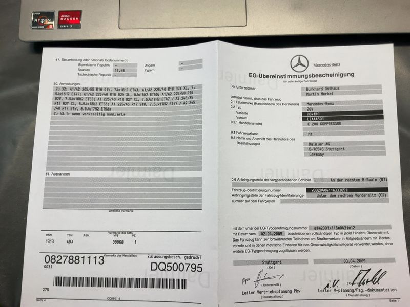 Mercedes-Benz C-Klasse C 200 Kompressor Avantgarde — zdjęcie 16