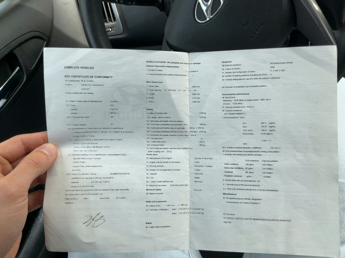 Hyundai i20 d'occasion