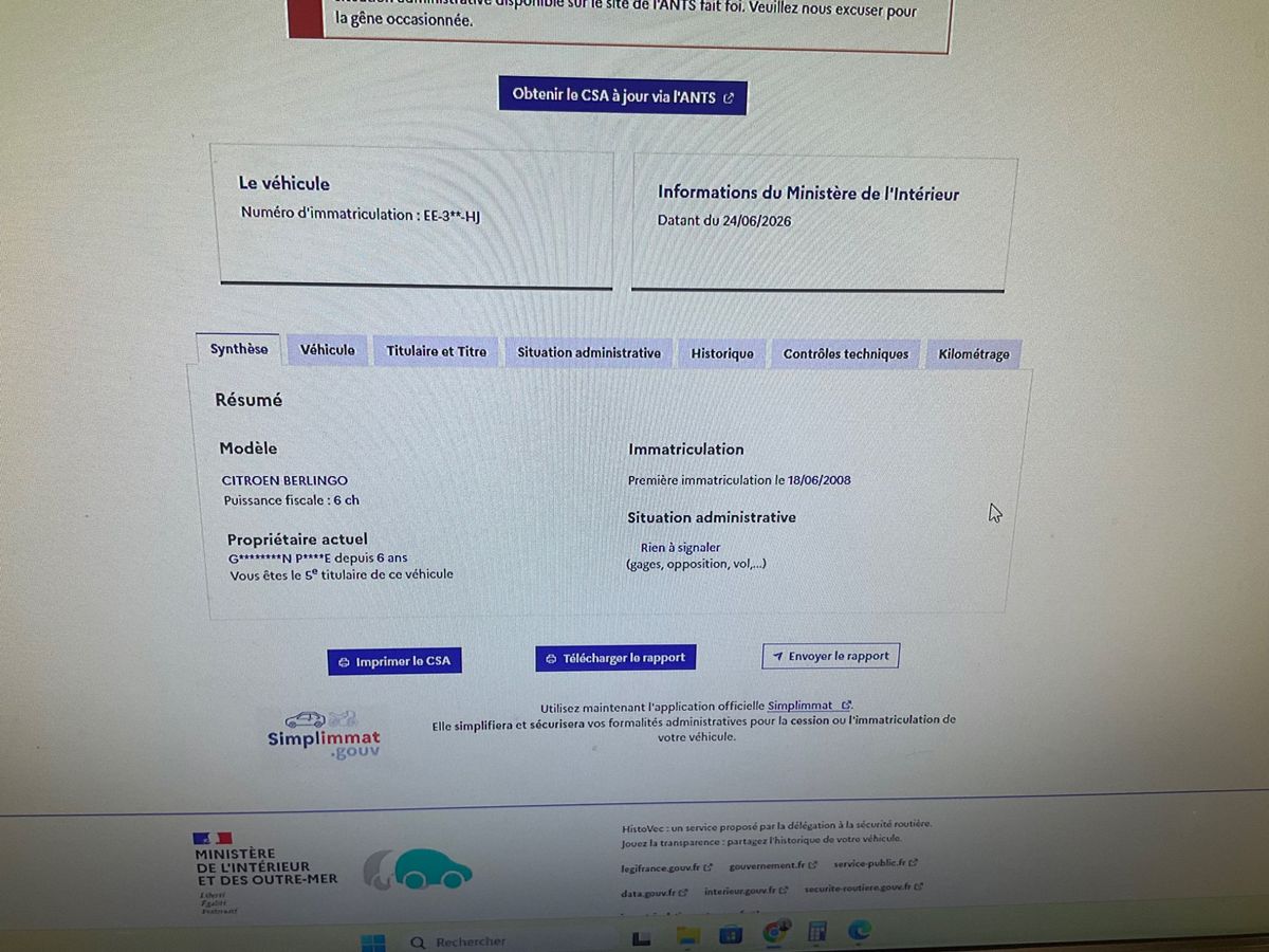Citroen Berlingo d'occasion