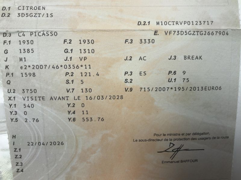 Citroen C4 Picasso 1.6 THP Intensive 2016 – снимка 20