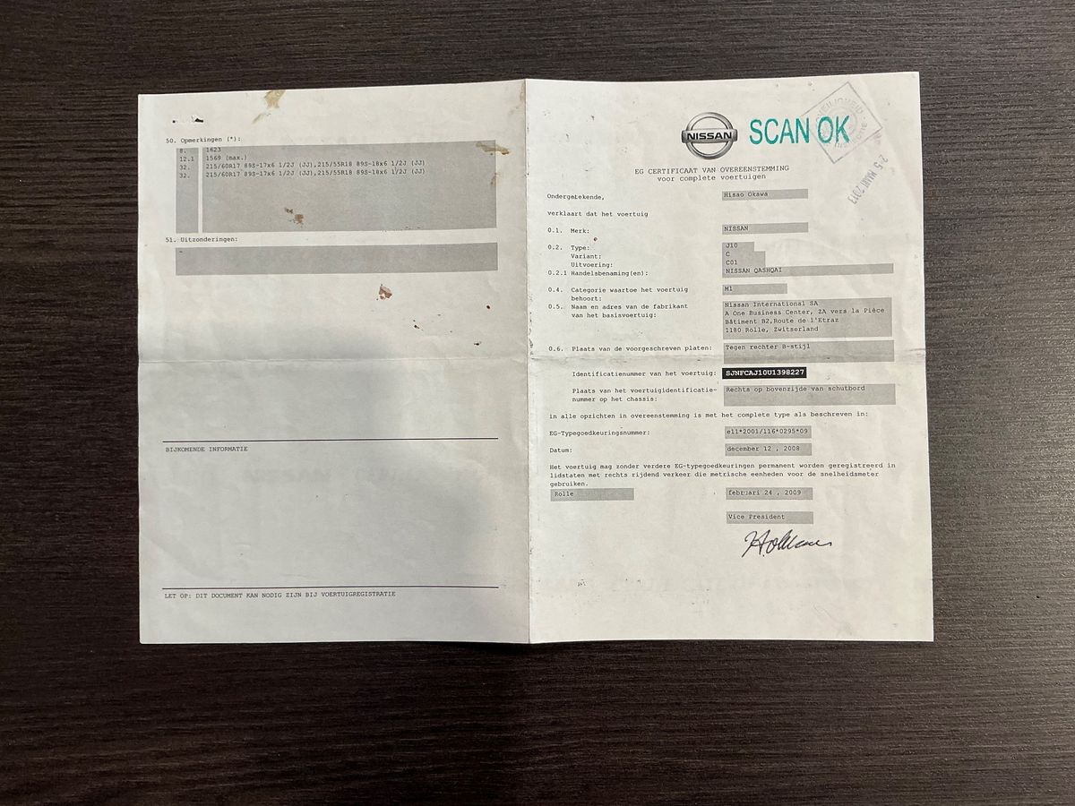 Nissan Qashqai d'occasion