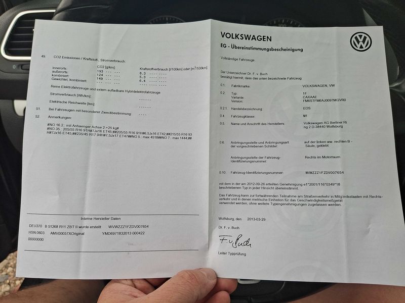 Volkswagen Eos 1.4 TSI — zdjęcie 18