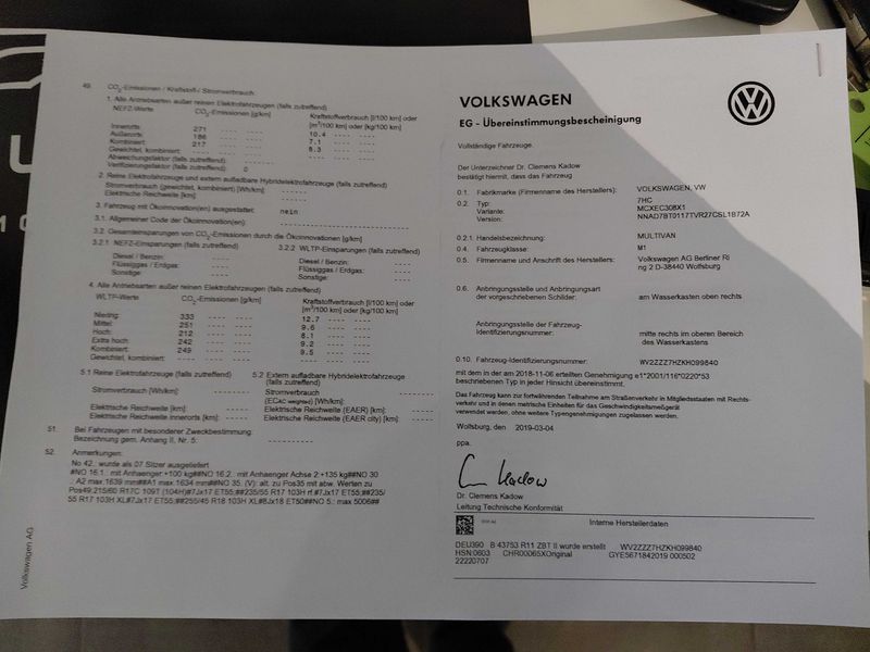 Volkswagen T6 Multivan 2.0 TDI Generation Six 4Motion — zdjęcie 17