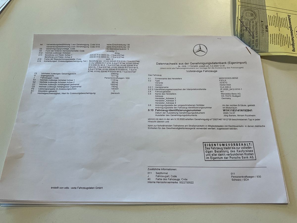 Mercedes-Benz CLA-Klasse d'occasion