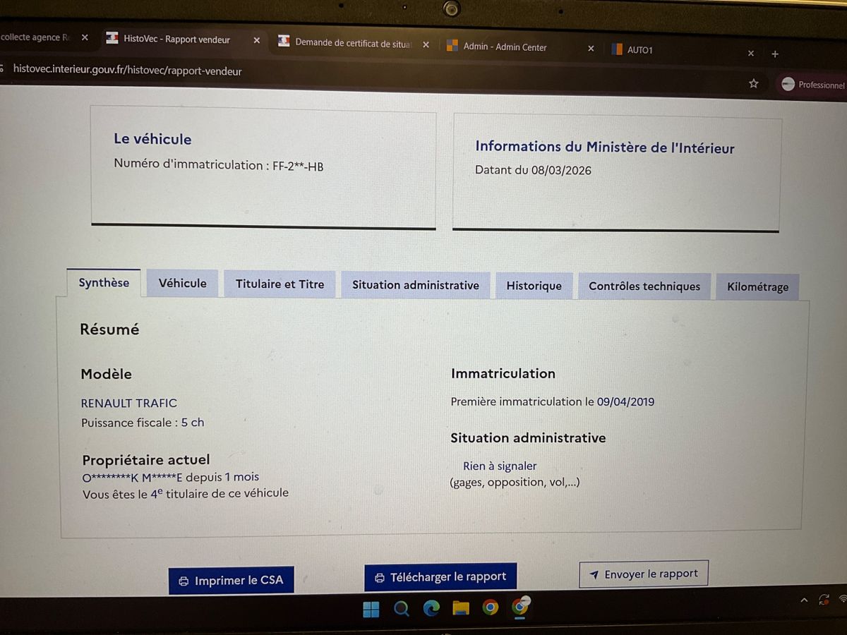 Renault Trafic d'occasion