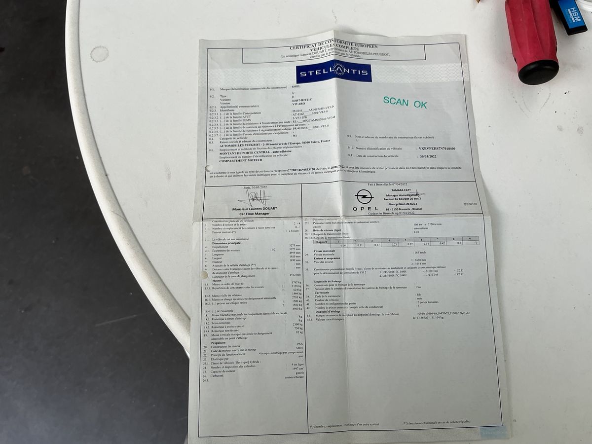 Opel Vivaro 2.0 Diesel Elegance M L2