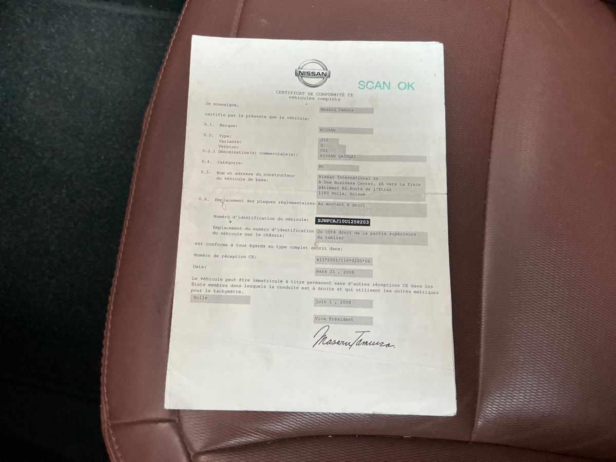 Nissan Qashqai d'occasion