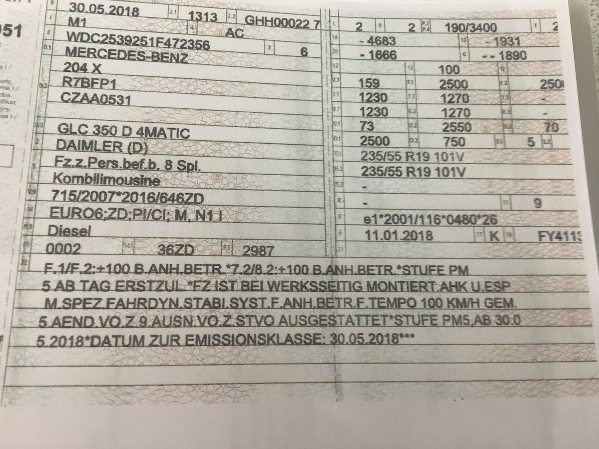 Mercedes-Benz GLC-Klasse GLC 350 d 4Matic AMG Line