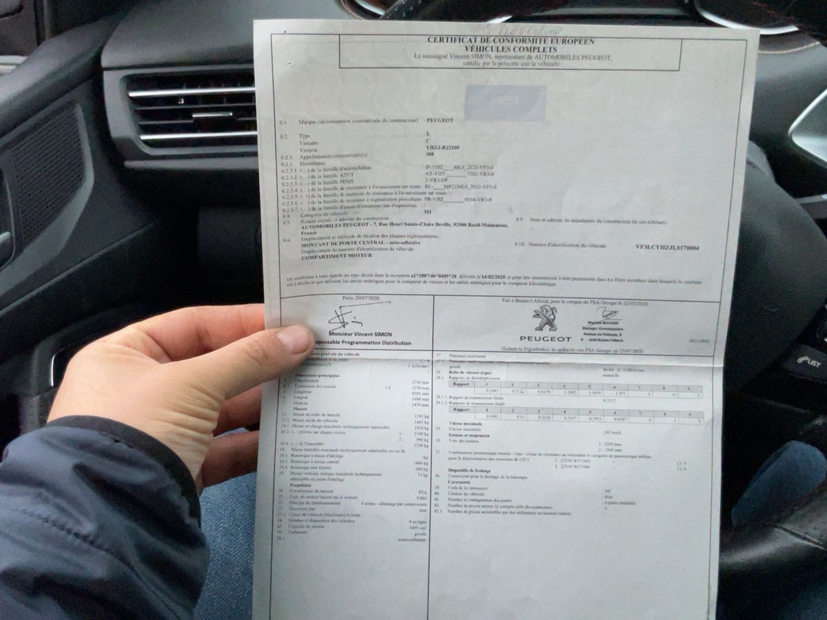 Peugeot 308 d'occasion