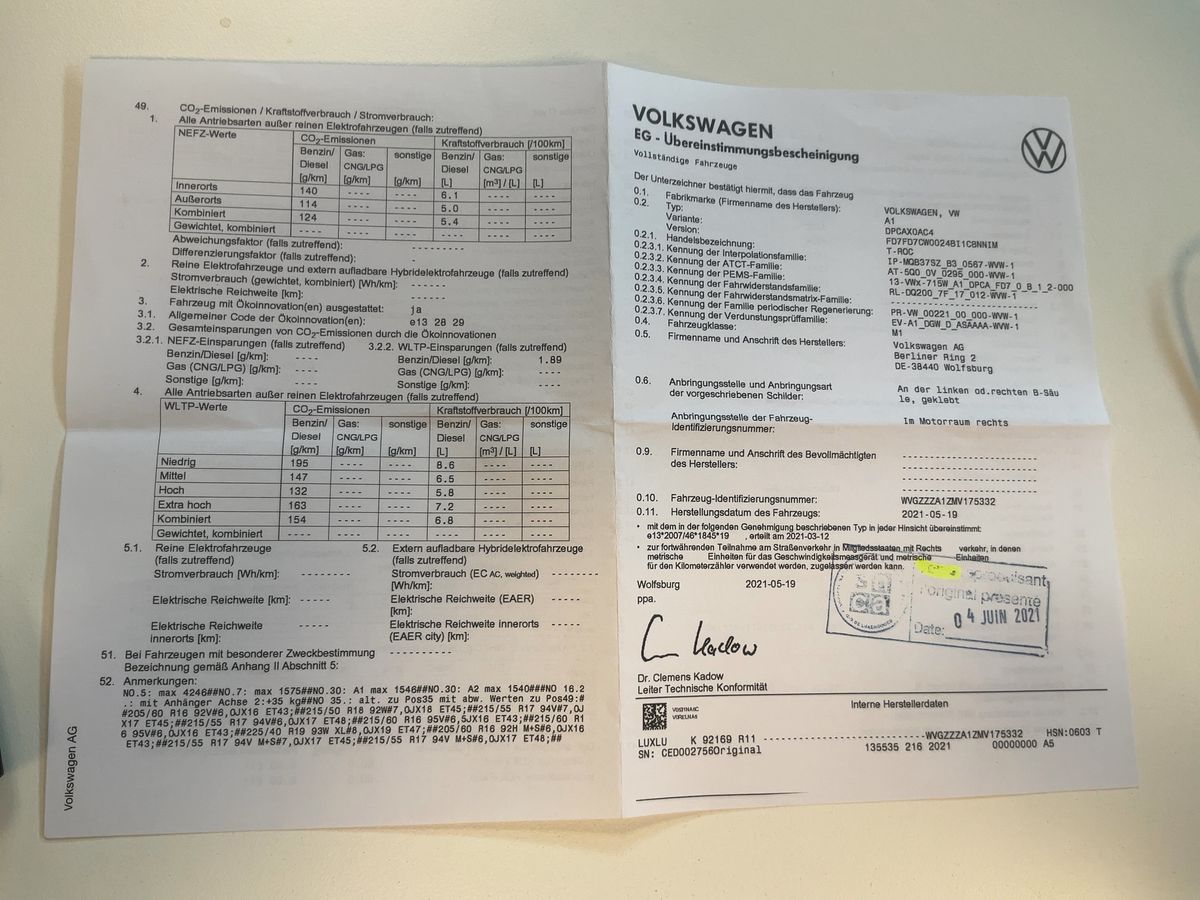 Volkswagen T-Roc d'occasion