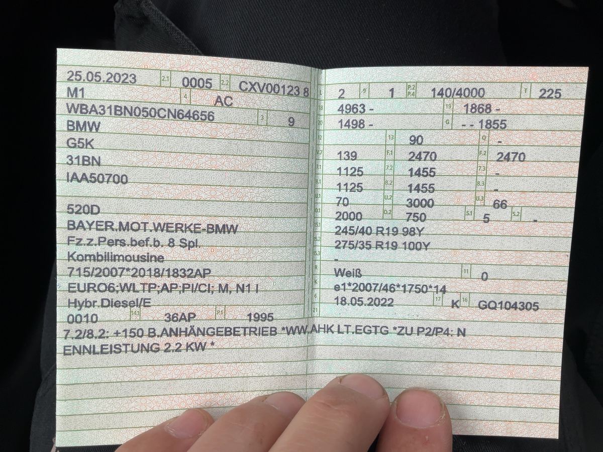 BMW 5er 520d Mild-Hybrid M Sport