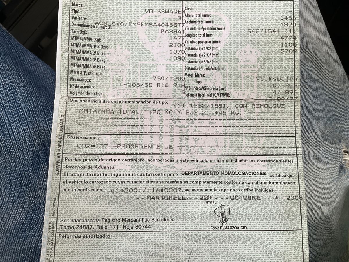 Volkswagen Passat 1.9 TDI BlueMotion