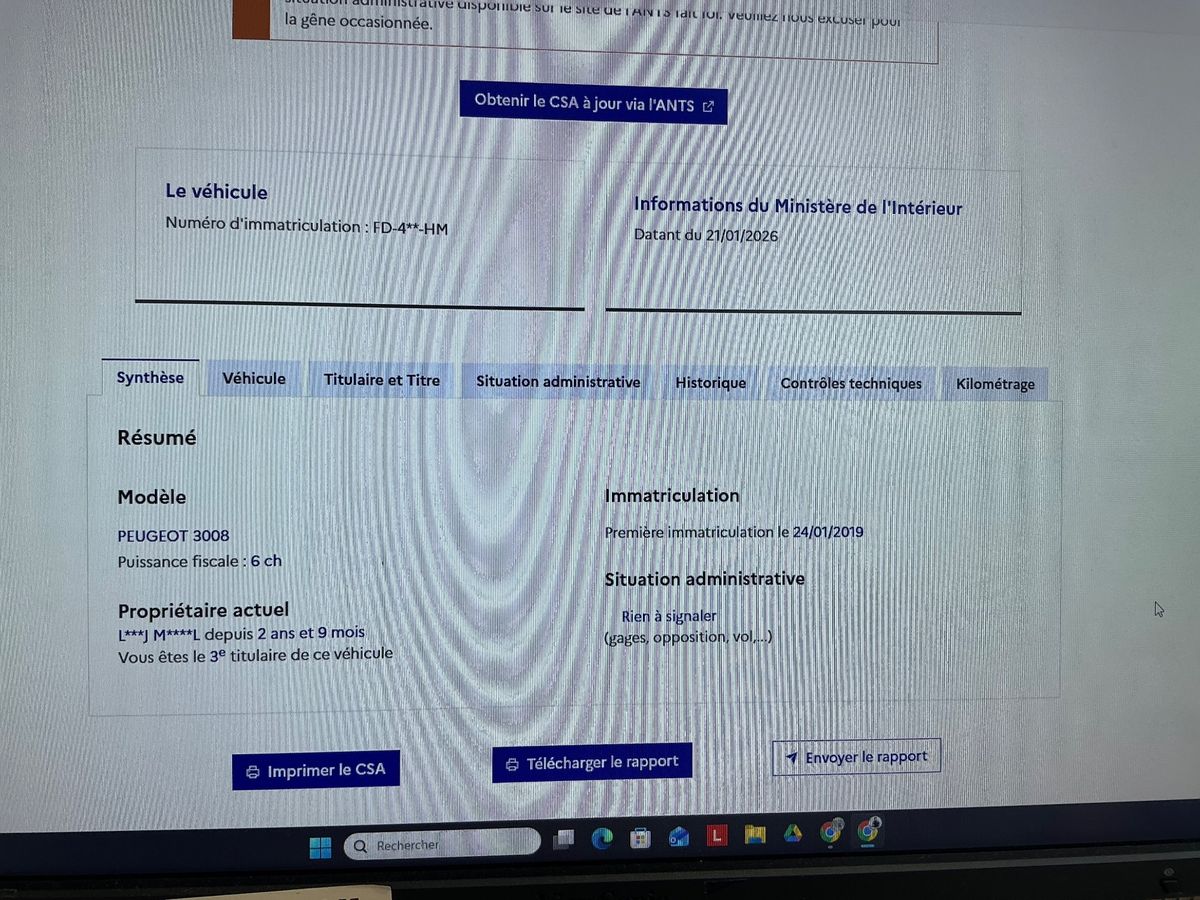 Peugeot 3008 d'occasion