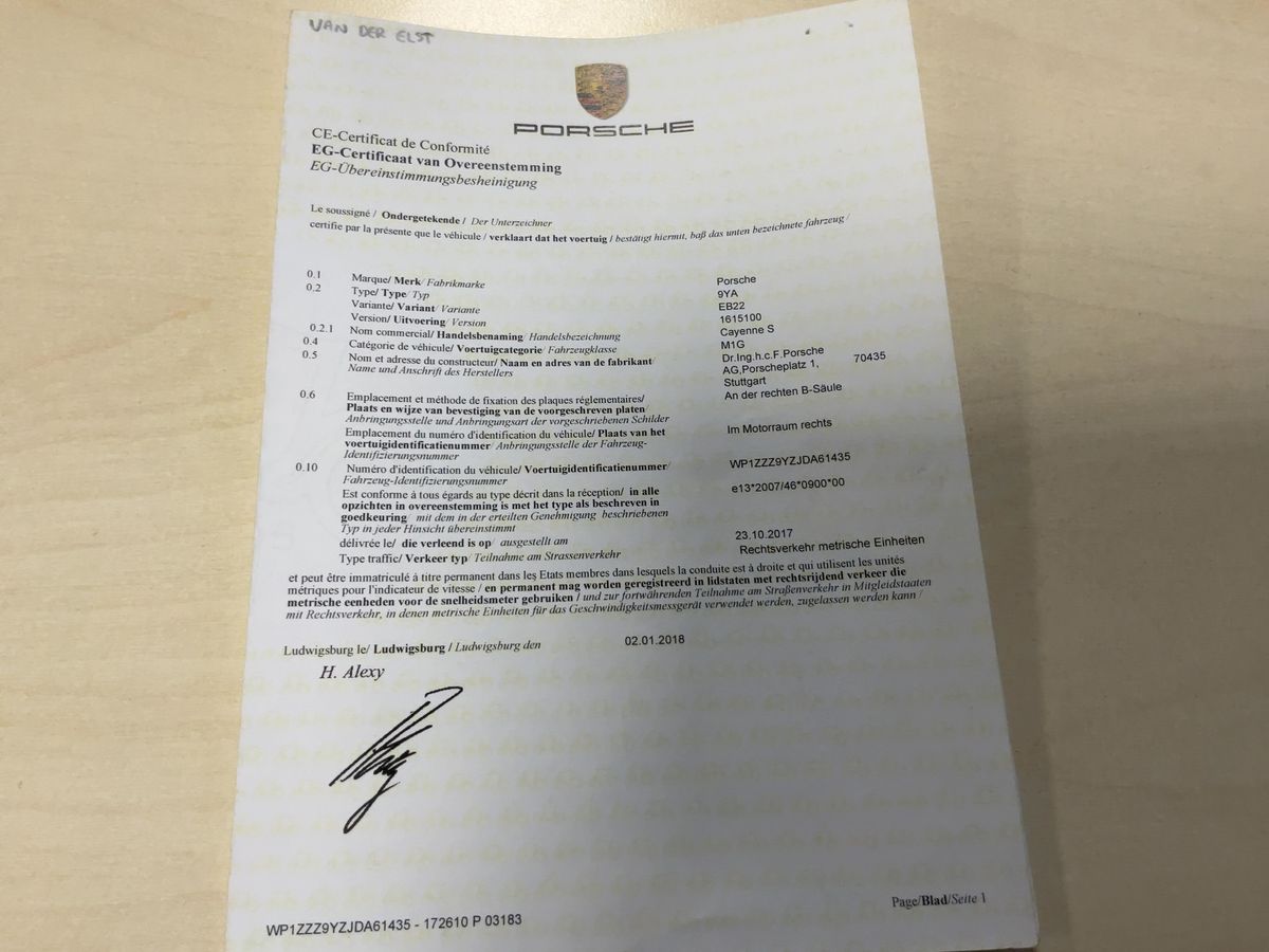 Porsche Cayenne d'occasion