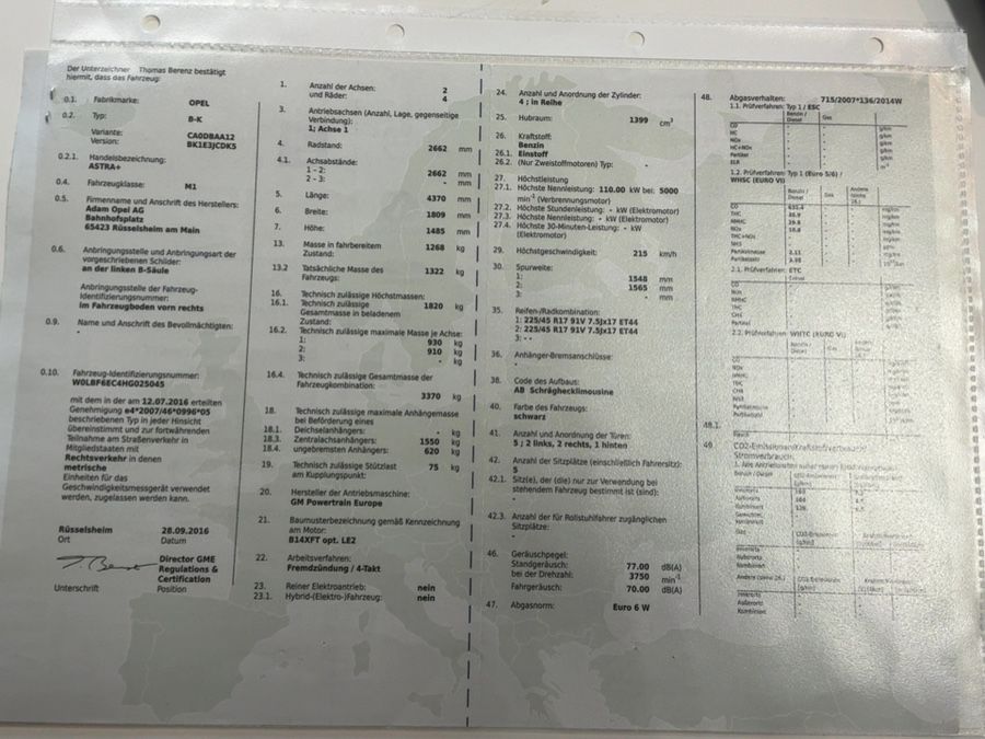 Opel Astra d'occasion