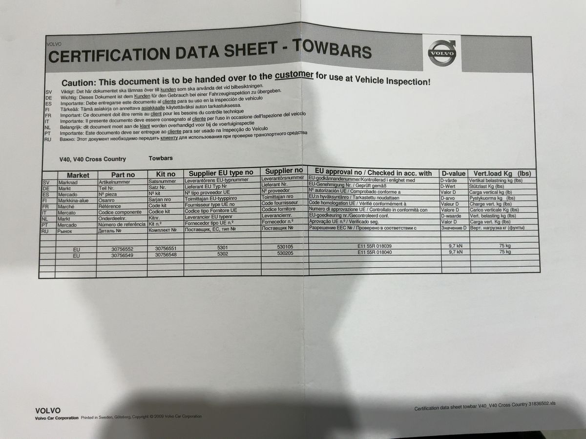 Volvo V40 d'occasion