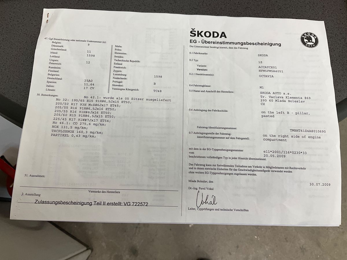 Skoda Octavia 1.6 TDI Ambiente