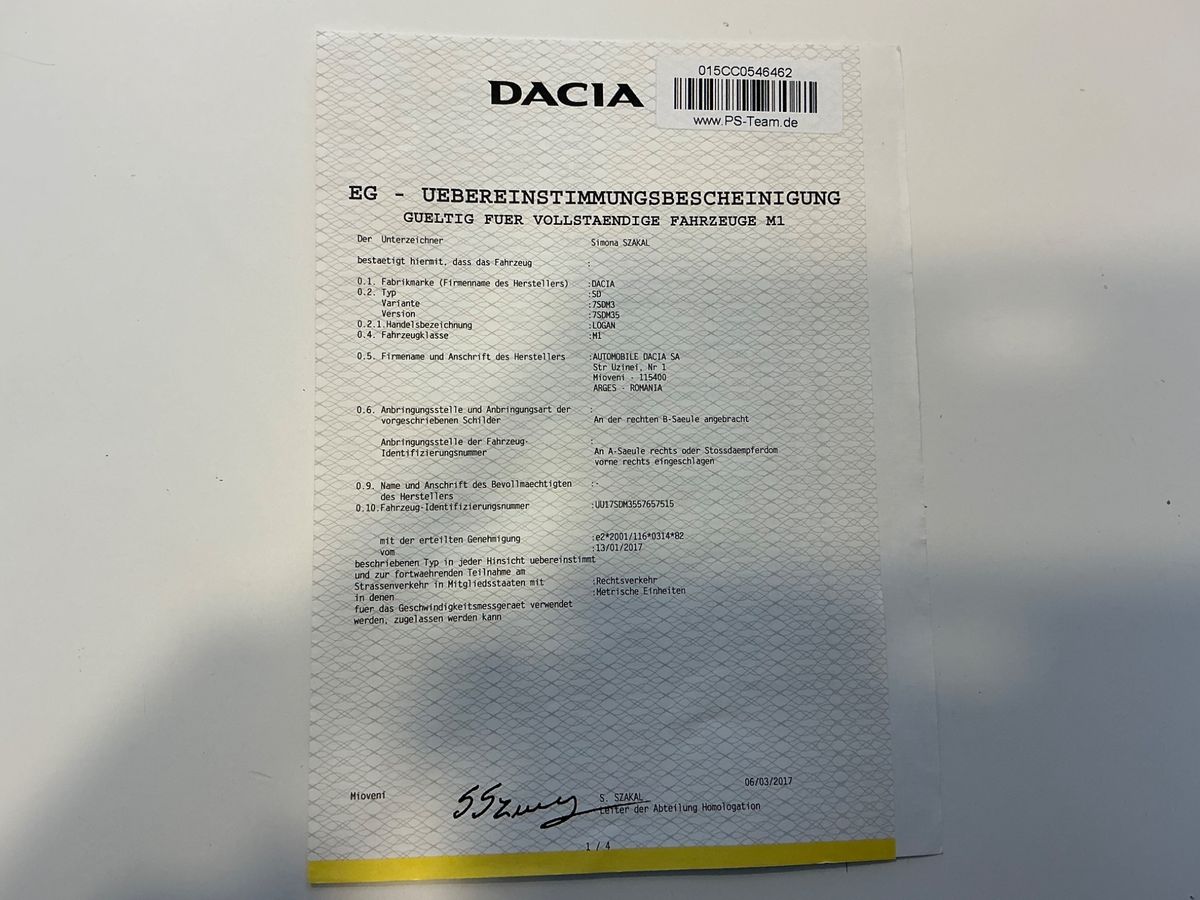 Dacia Logan d'occasion