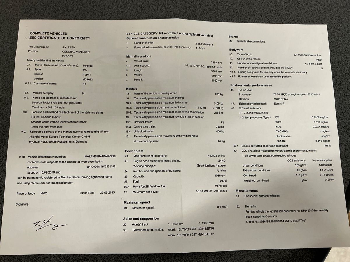 Hyundai i10 d'occasion