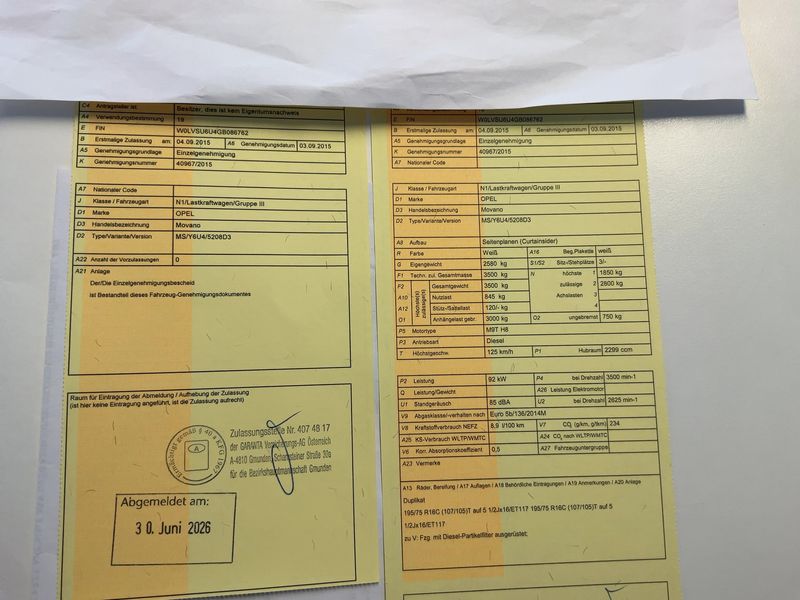 Opel Movano 2.3 CDTI Koffer L3H1 3,5t — zdjęcie 15