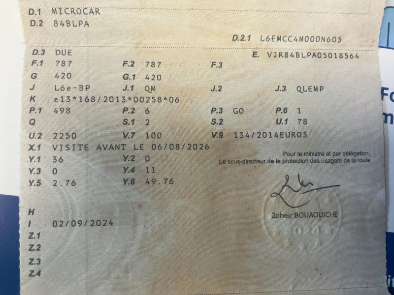 Ligier Microcar 0.5 Diesel Due Initial — zdjęcie 15