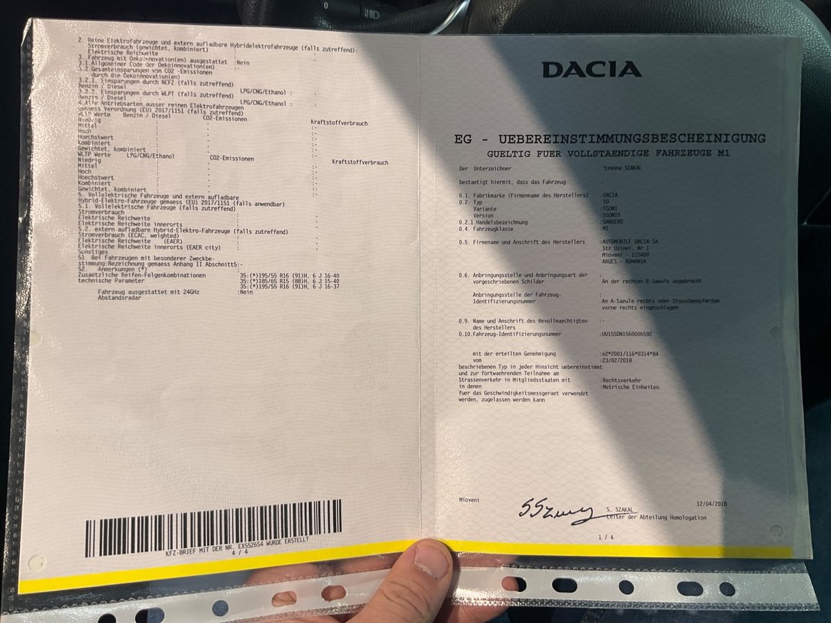 Dacia Sandero d'occasion