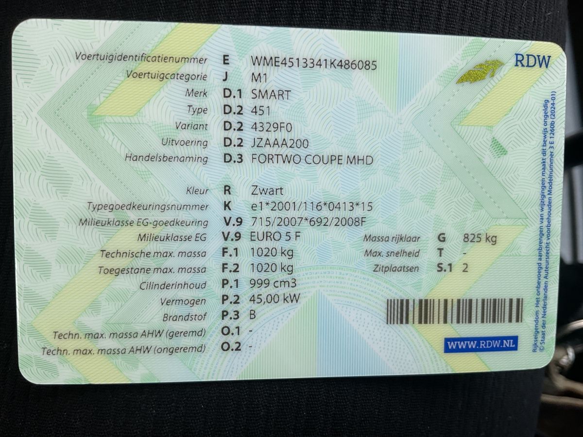 Smart fortwo d'occasion