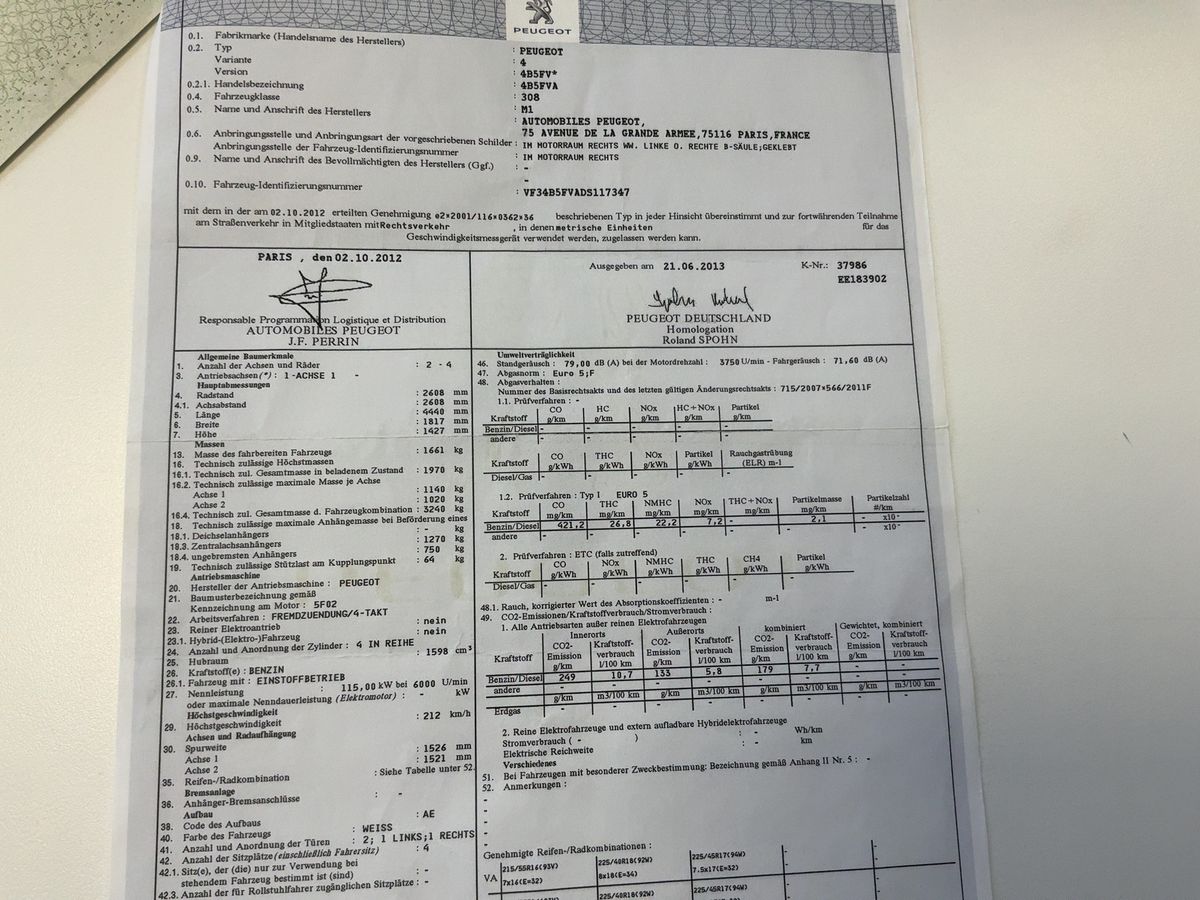 Peugeot 308 d'occasion