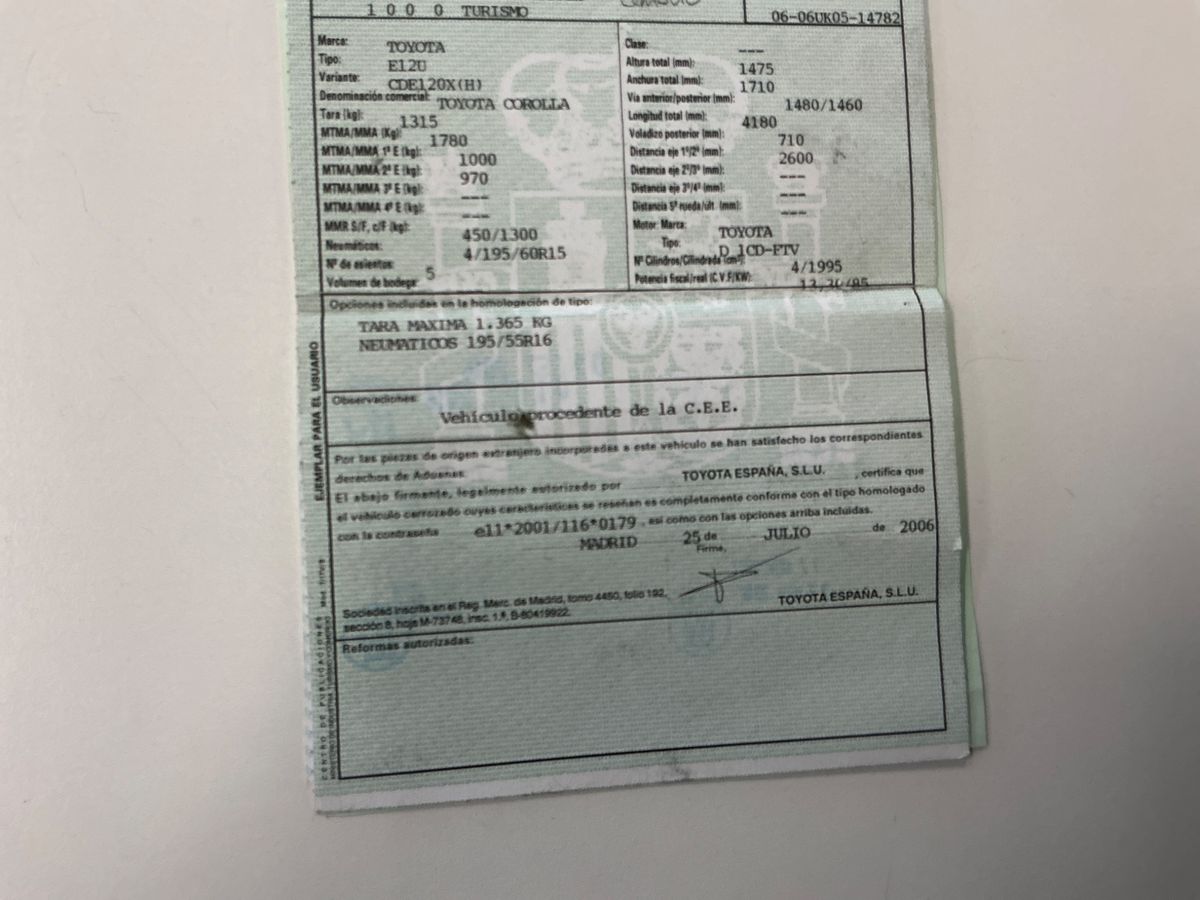 Toyota Corolla 2.0 D-4D Compact Sol