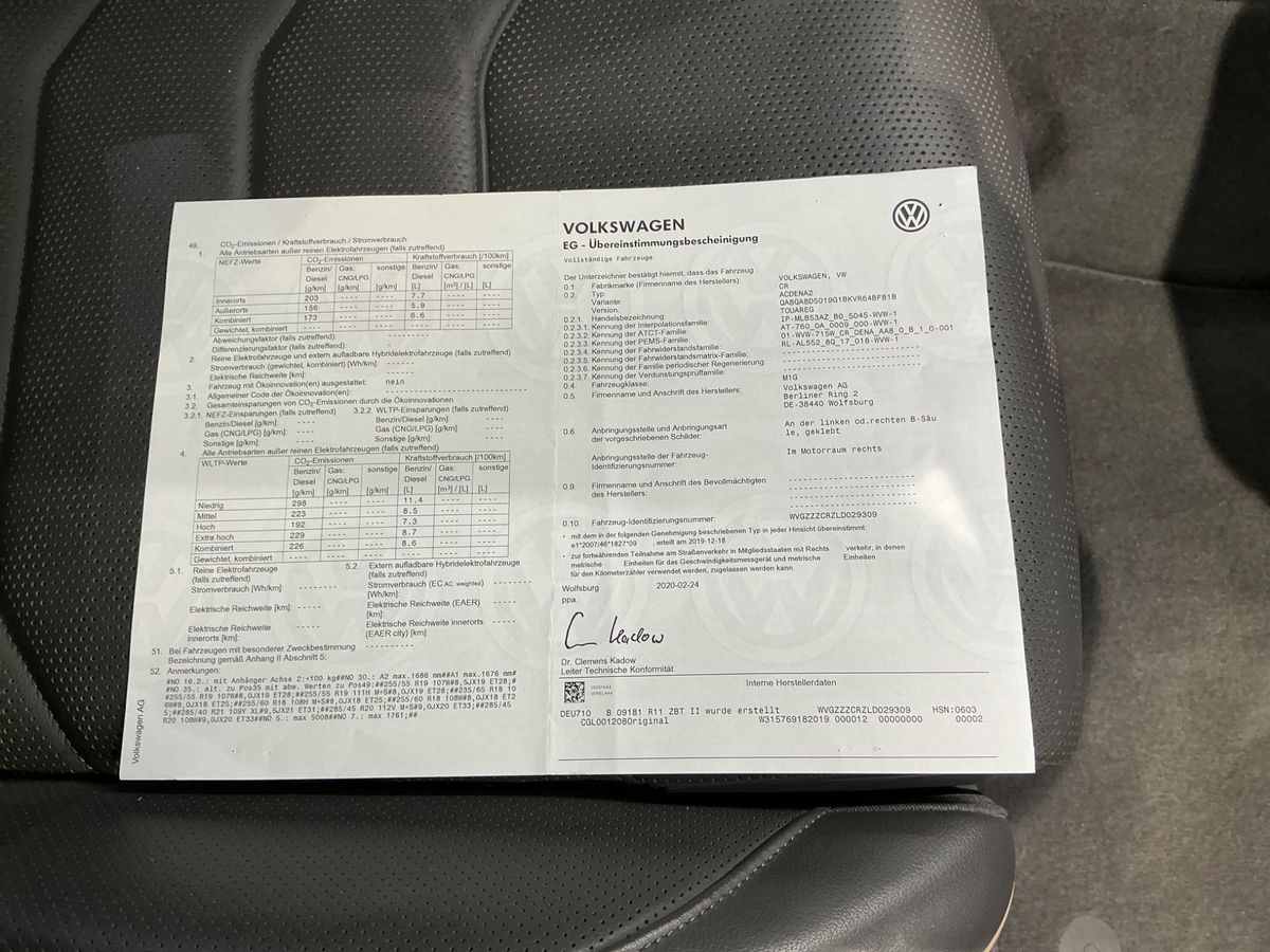 Volkswagen Touareg d'occasion