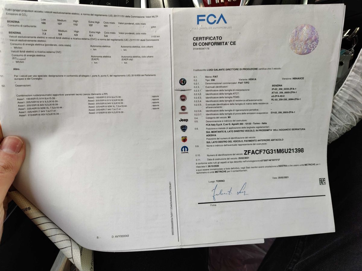 Fiat Tipo d'occasion