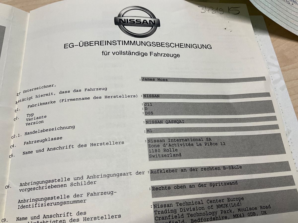 Nissan Qashqai d'occasion