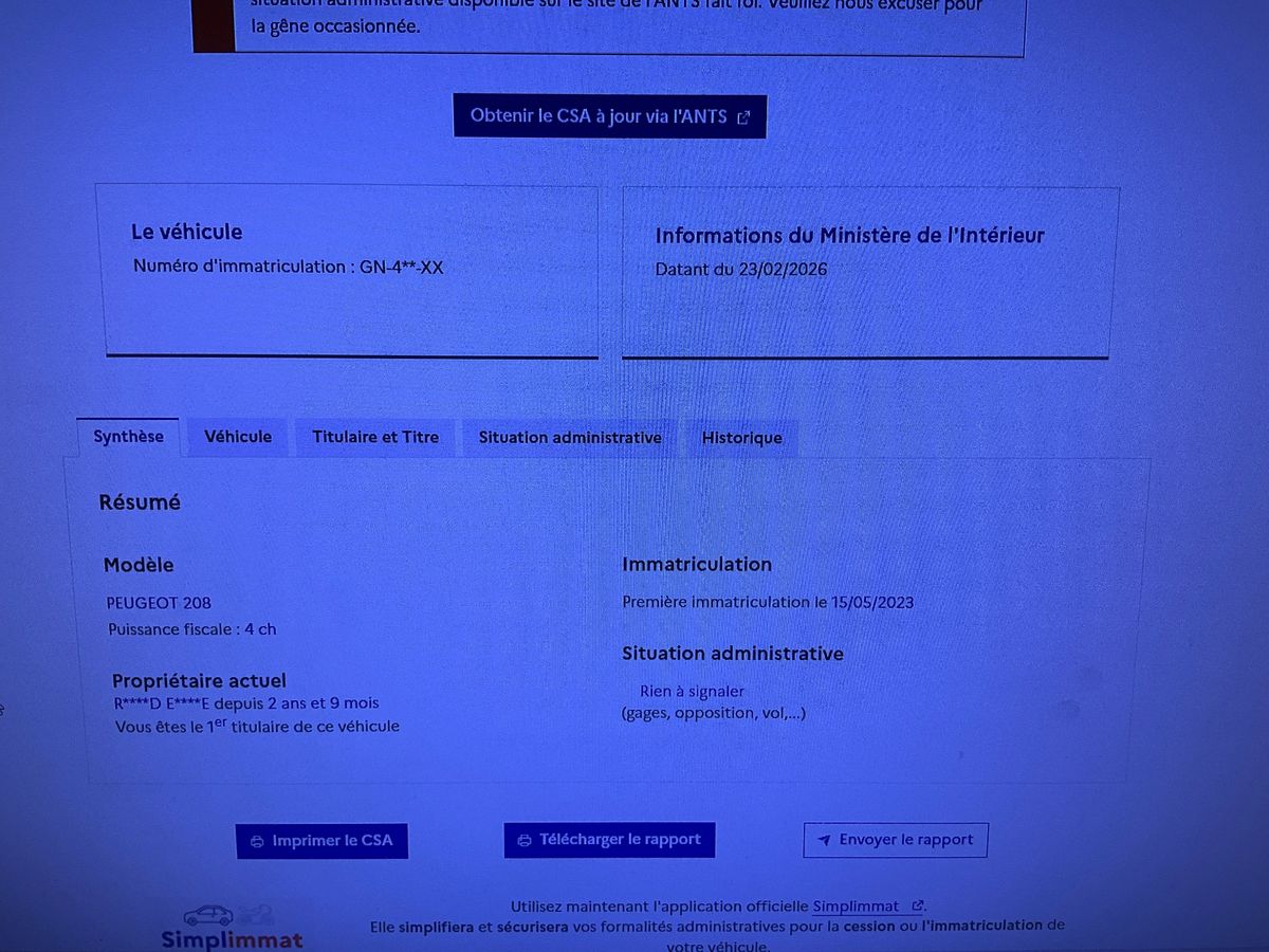 Peugeot 208 d'occasion