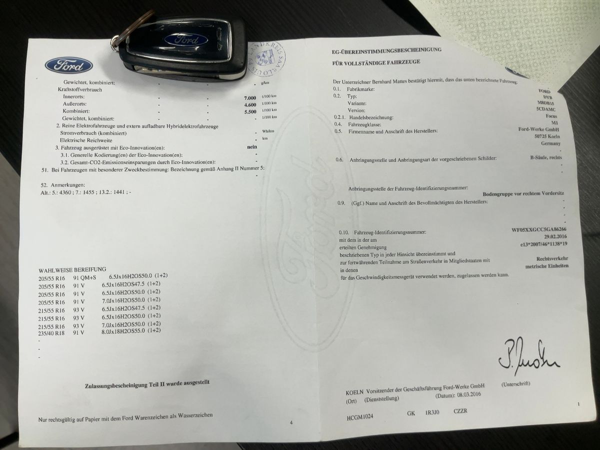 Ford Focus d'occasion