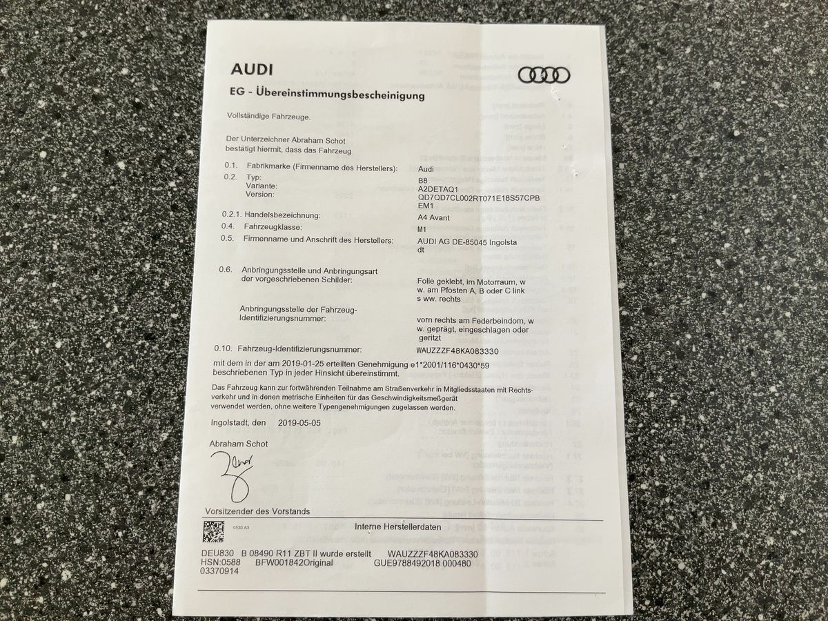 Audi A4 d'occasion