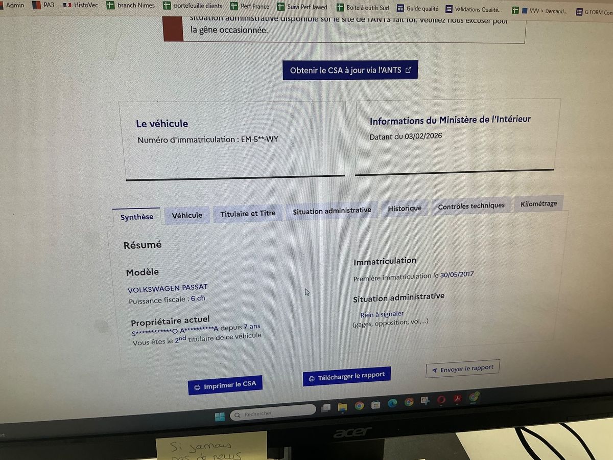 Volkswagen Passat d'occasion