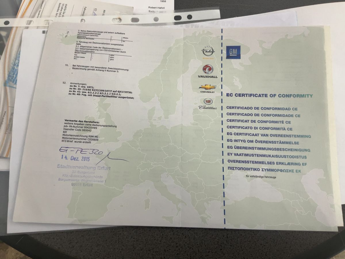 Opel Vivaro 1.6 CDTI Biturbo Combi L1H1 2,7t