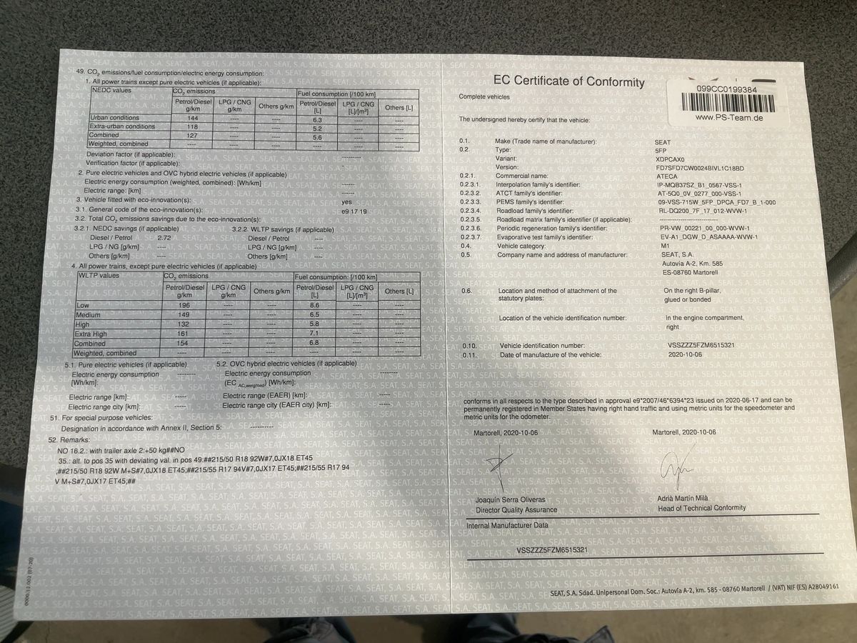 Seat Ateca d'occasion