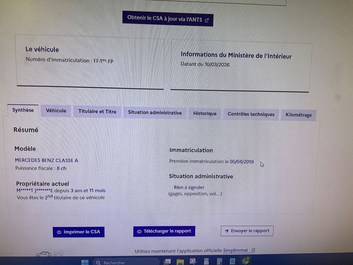 Mercedes-Benz A-Klasse d'occasion