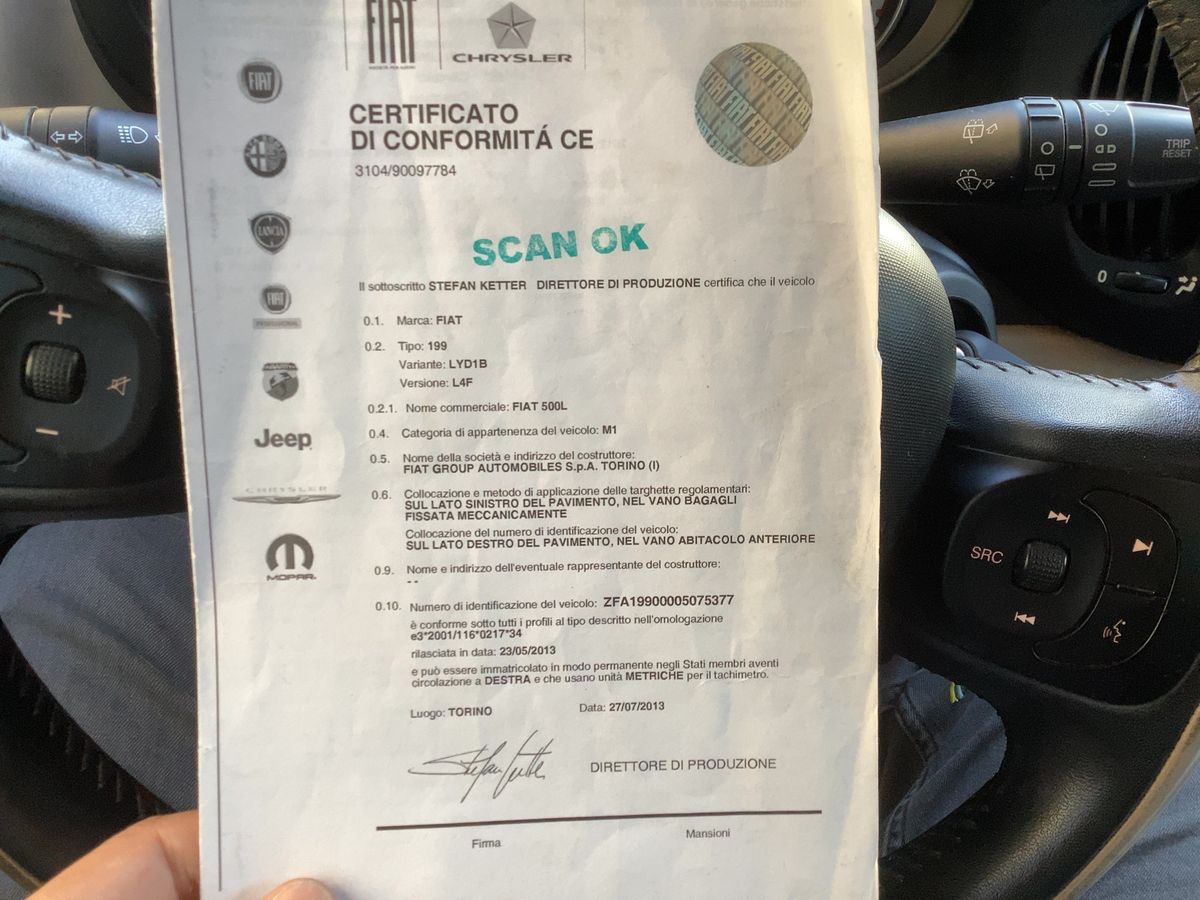 Fiat 500L 1.6 JTDM Lounge