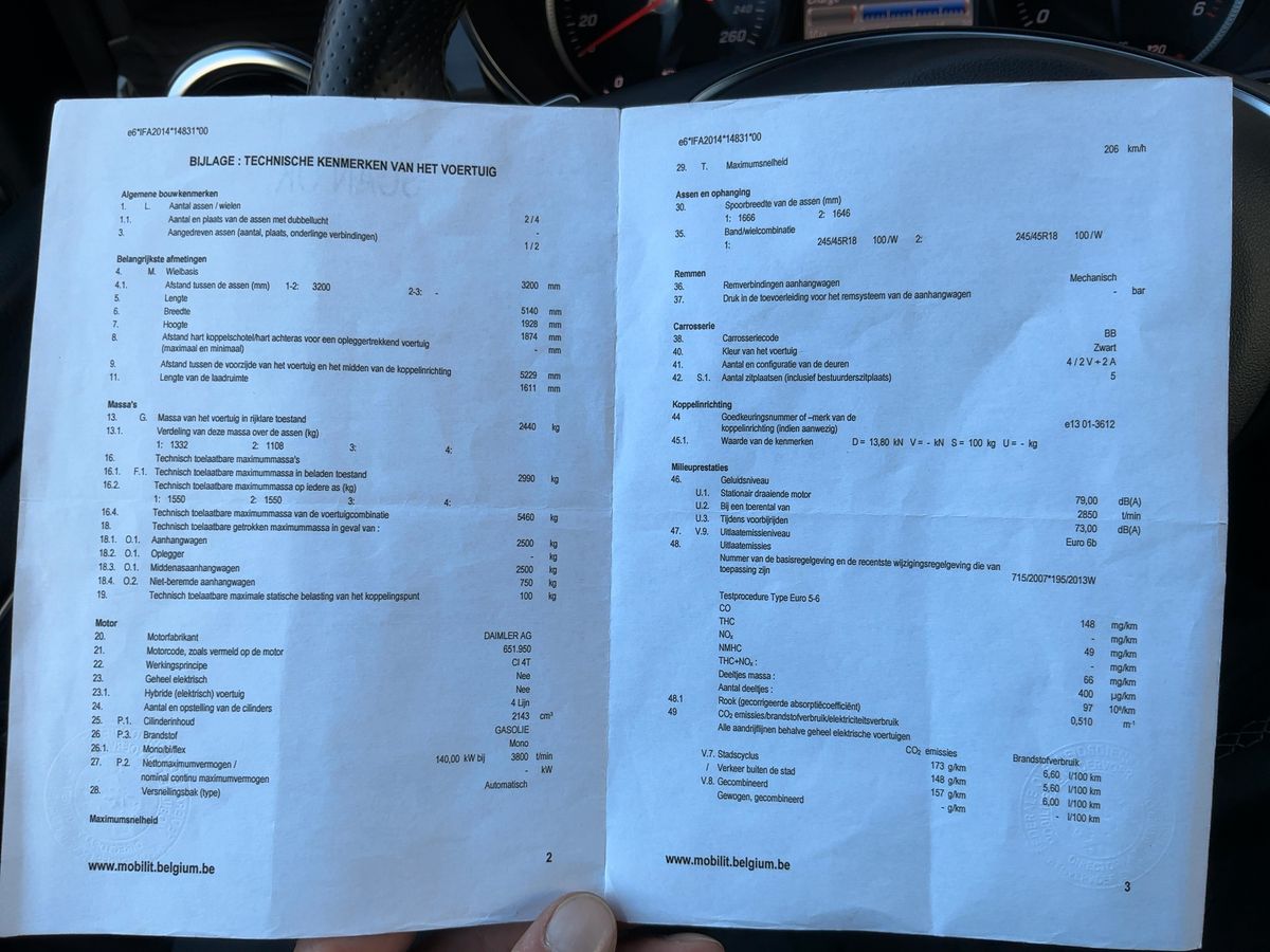 Mercedes-Benz V-Klasse d'occasion