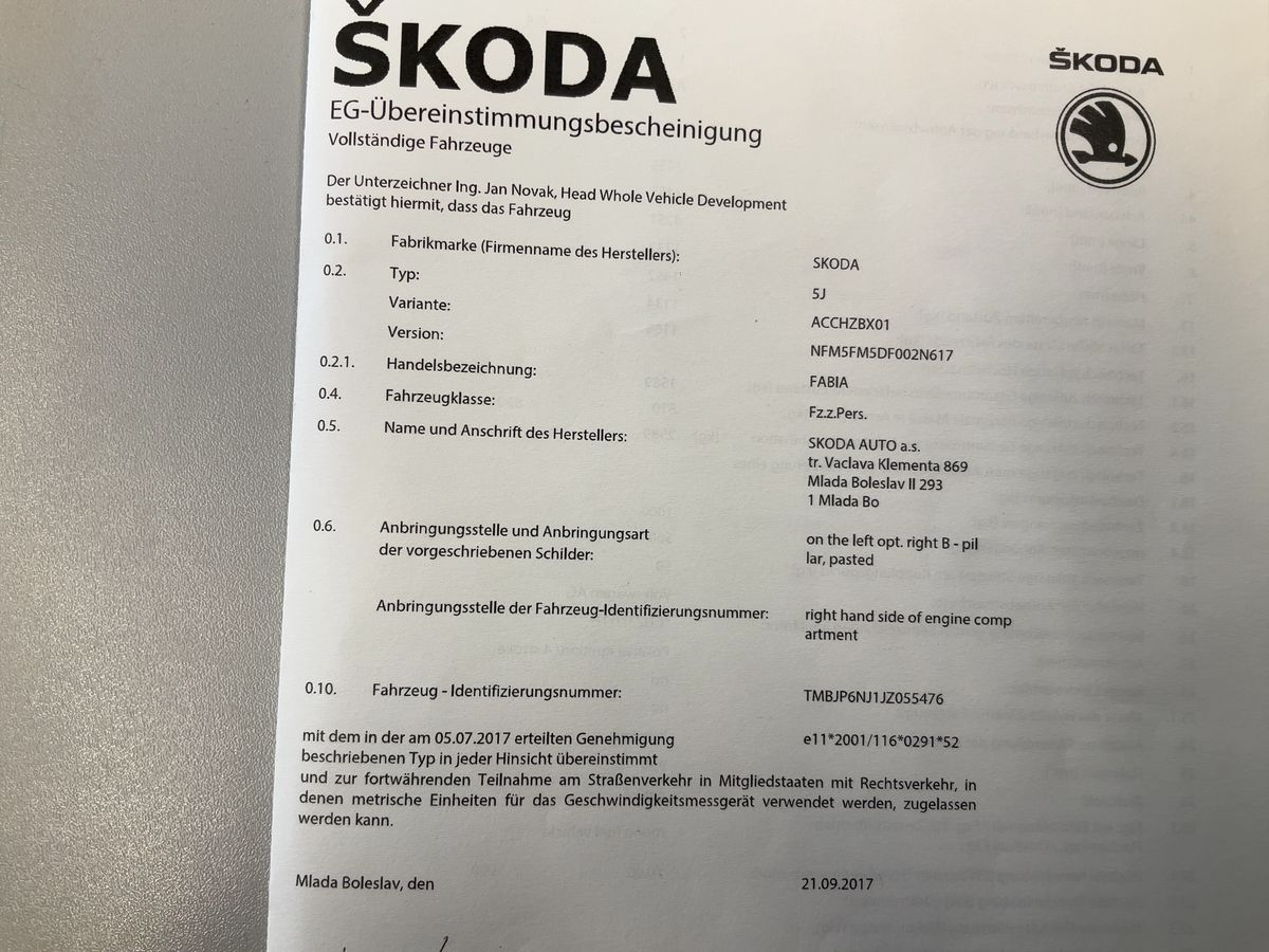 Skoda Fabia d'occasion
