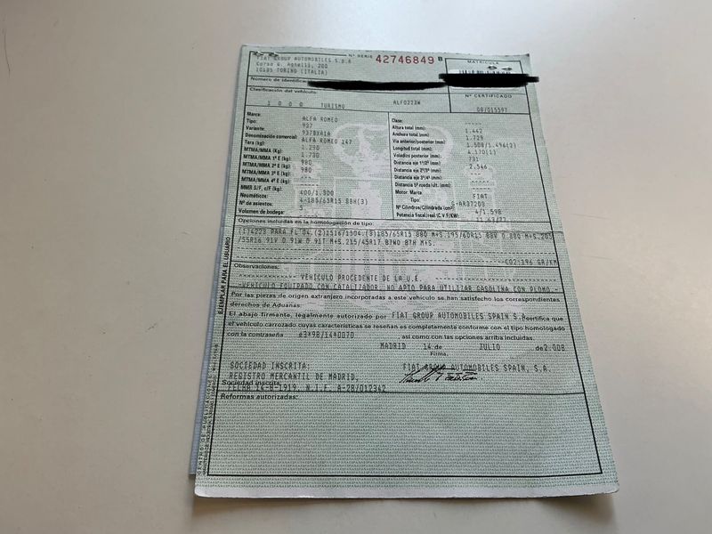 Alfa Romeo Alfa 147 1.6 TS ECO Distinctive — zdjęcie 6