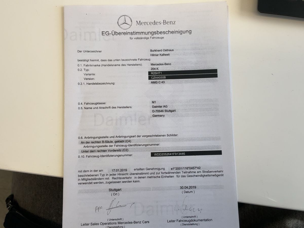 Mercedes-Benz C-Klasse d'occasion