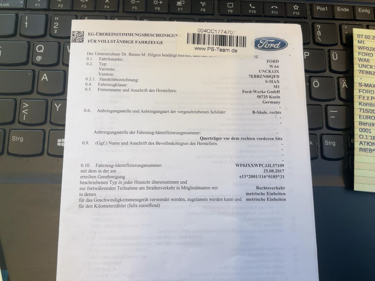 Ford S-Max d'occasion