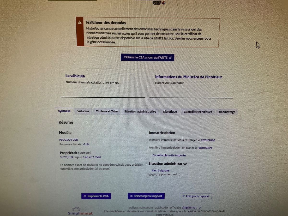 Peugeot 308 d'occasion