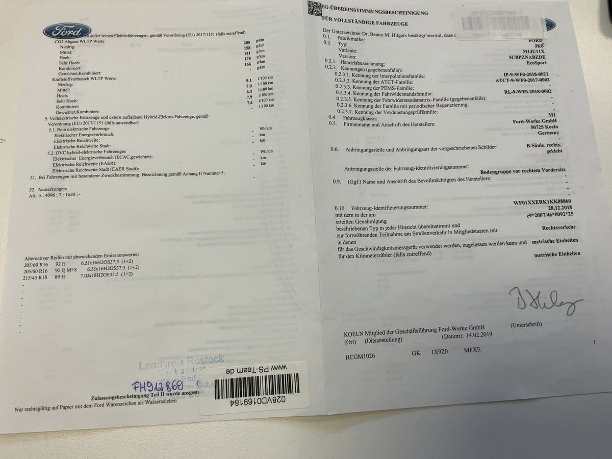 Ford EcoSport d'occasion