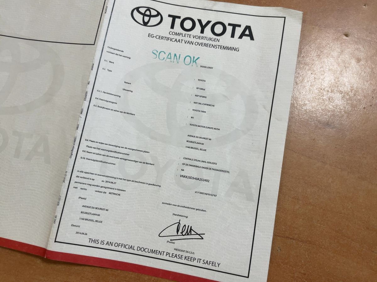 Toyota Yaris d'occasion