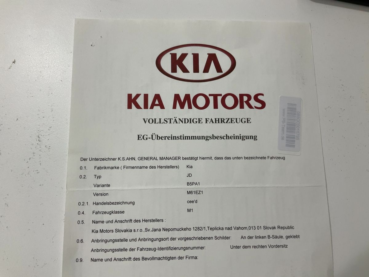 Kia cee'd d'occasion