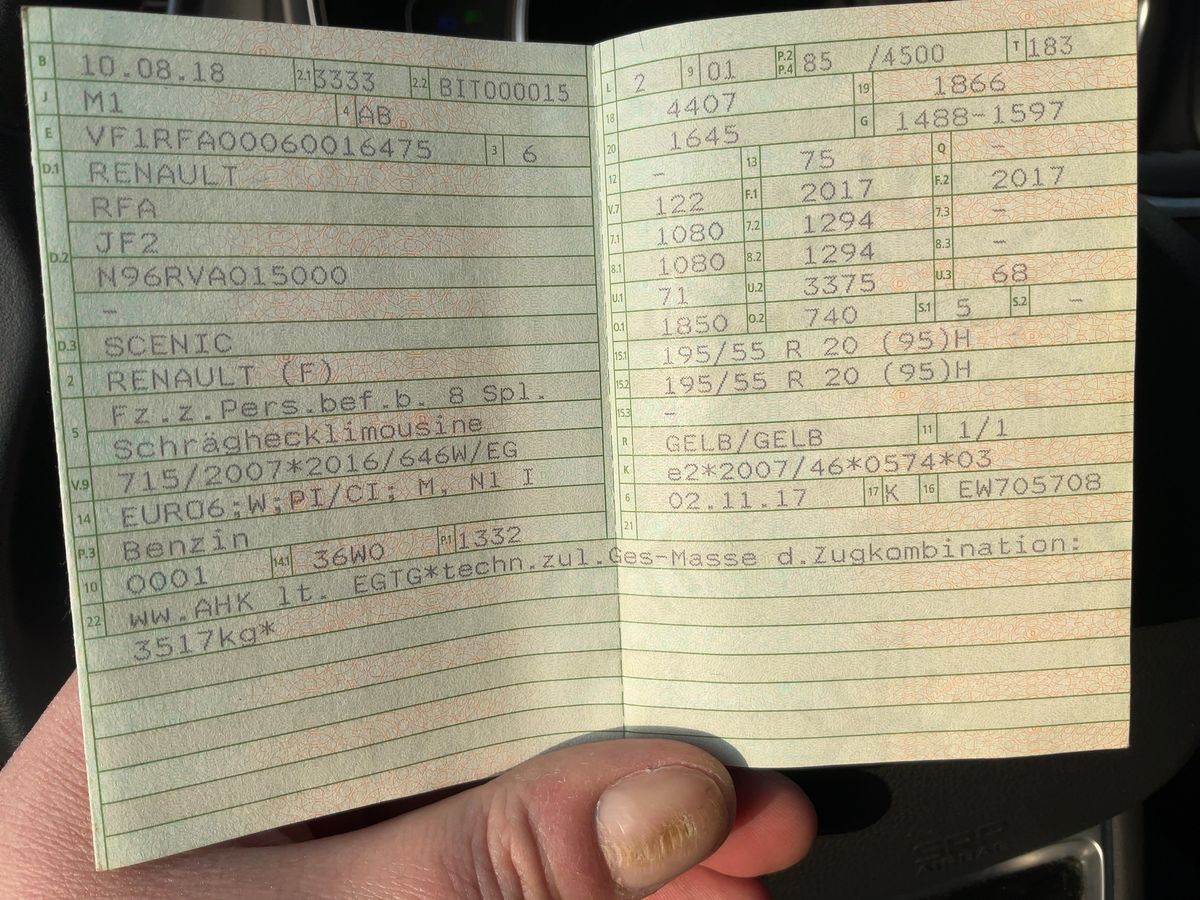 Renault Scenic d'occasion